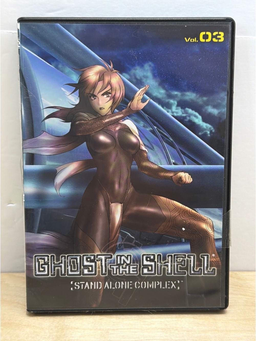 Ghost in the Shell Stand Alone Complex Vol 03 DVD Anime Episodes 9-12 Sci-Fi
